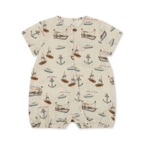 Ace Romper Gots - Sail Away - Bimbo Concept