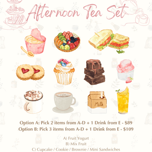 ADD - ON | Afternoon Tea (Playroom) - Bimbo Concept