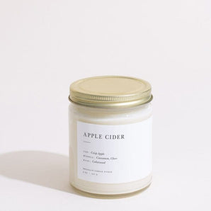 Apple Cider Minimalist Candle - Bimbo Concept