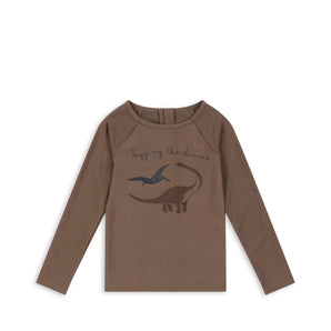 Aster Swim Blouse - Shitake - Bimbo Concept