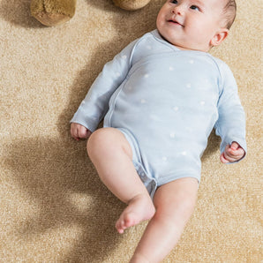 Basic Onesie LL Seashell Blue - Bimbo Concept