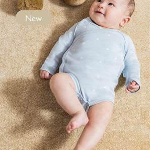 Basic Onesie LL Seashell Blue - Bimbo Concept