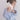 Bamboo Organic Cotton Bathrobe - Seashell Blue