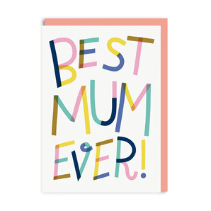 Best Mum Ever Greeting Card - Bimbo Concept