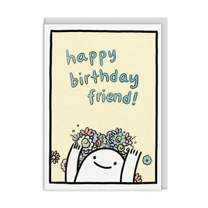 Birthday Friend Greeting Card - Bimbo Concept