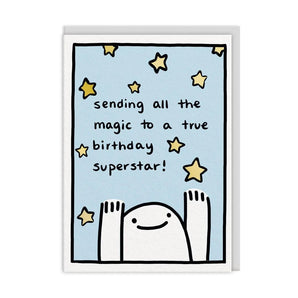 Birthday Superstar Greeting Card - Bimbo Concept