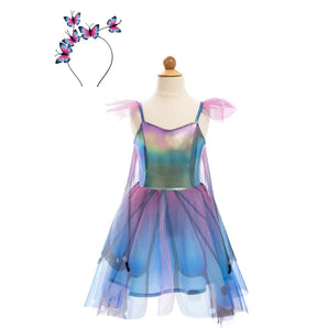 Butterfly Twirl Dress with Wings & Headband - Bimbo Concept