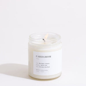 Cardamom Minimalist Candle - Bimbo Concept