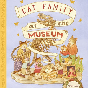 Cat Family at The Museum - Bimbo Concept