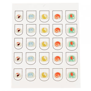Children's nail sticker - Wild Wonders - Bimbo Concept