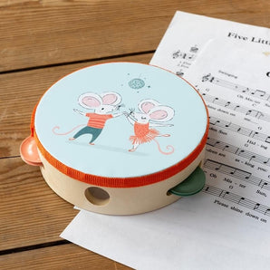 Children's tambourine - Mimi and Milo - Bimbo Concept