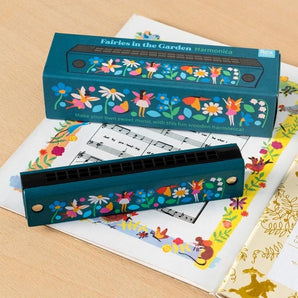 Children's wooden harmonica - Fairies in the Garden - Bimbo Concept