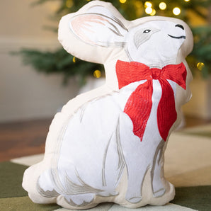 Christmas Shaped Cushion - Bunny - Bimbo Concept