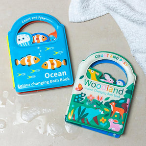 Colour changing bath book - Ocean - Bimbo Concept
