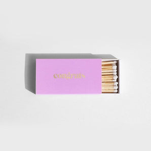 Congrats Lilac Long Matches - Bimbo Concept