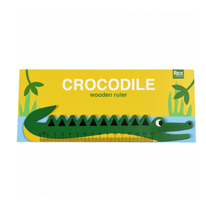 Crocodile Wooden Ruler - Bimbo Concept