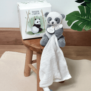 Doudou Pacifier Toy Panda - 12 cm - Bimbo Concept