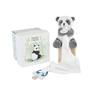Doudou Pacifier Toy Panda - 12 cm - Bimbo Concept