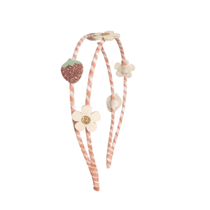 Enchanted Strawberry Double Headband - Bimbo Concept