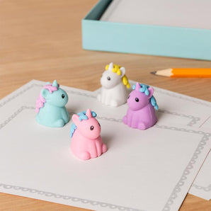 Erasers (set of 4) - Unicorns - Bimbo Concept