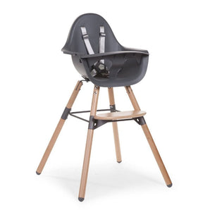 Evolu 2 High Chair Natural 2 In 1 + Bumper - Bimbo Concept