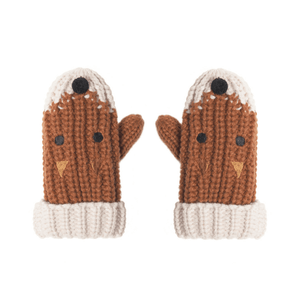 Felix Fox Knitted Mittens - Bimbo Concept
