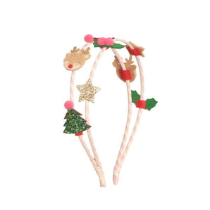 Festive Christmas Double Headband - Bimbo Concept