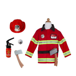 Fireman Coat with Helmet & Accessory Set (5 pcs) - Bimbo Concept