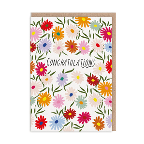Flowers Congratulations Card - Bimbo Concept