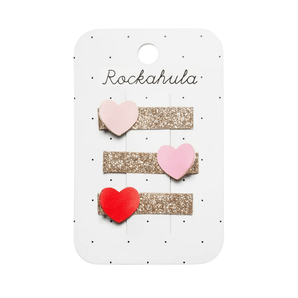 Heartbreaker Glitter Bar Clips - Bimbo Concept