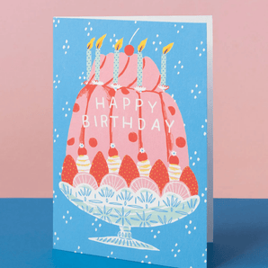 Trifle Cake Greeting Card