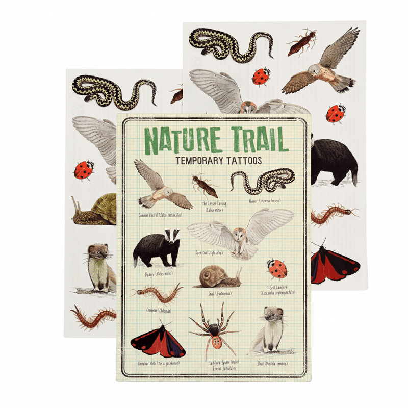 Nature Trail Temporary Tattoos