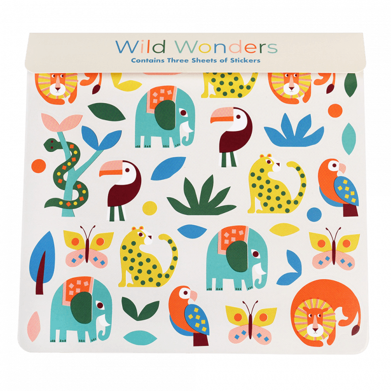 Animal stickers - Wild Wonders