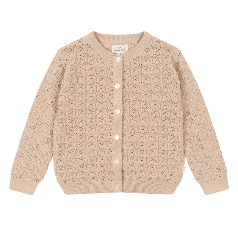 Iris Knit Cardigan - Powder Puff