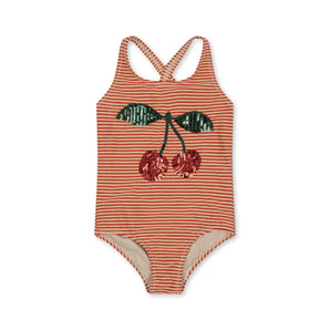 Jade Swimsuit - Glitter Stripe - Bimbo Concept