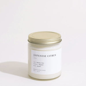 Japanese Citrus Minimalist Candle - Bimbo Concept