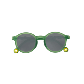 Junior Oval Sunglasses - Olive Green - Bimbo Concept