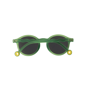 Junior Oval Sunglasses - Olive Green - Bimbo Concept