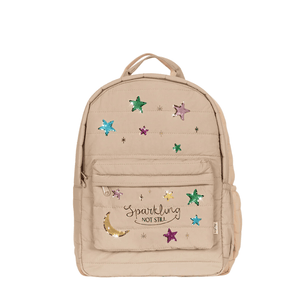 Juno Quilted Sequin Backpack Midi - Frappe - Bimbo Concept