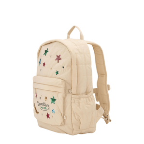 Juno Quilted Sequin Backpack Midi - Frappe - Bimbo Concept