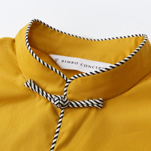 Kung Fu Shirt - Gold - Bimbo Concept