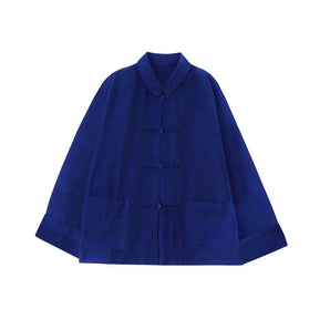 Kung Fu Suit Set - Navy Blue - Bimbo Concept