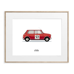 Le Duo Mini Cooper Rouge - Bimbo Concept