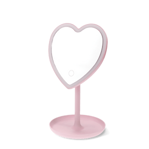 Light up vanity mirror - Heart - Bimbo Concept