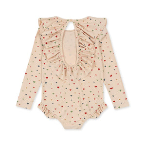 Manuca LS Frill Swimsuit - Bimbo Concept