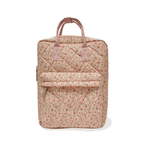 Margot Floral Quilted Rucksack - Bimbo Concept