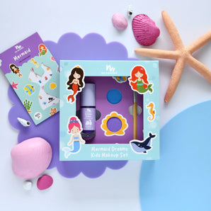 Mermaid Dreams Natural Kids Makeup Gift Set - Bimbo Concept