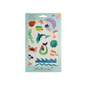 Mermaid Tattoo Sheet (17 pcs) - Bimbo Concept