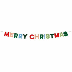 Merry Christmas Felt Garland - Bimbo Concept