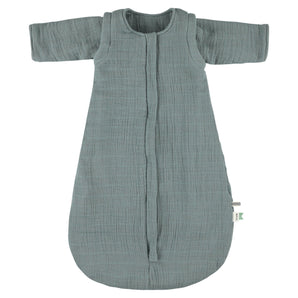 Muslin sleeping bag | 70cm - bliss petrol - Bimbo Concept